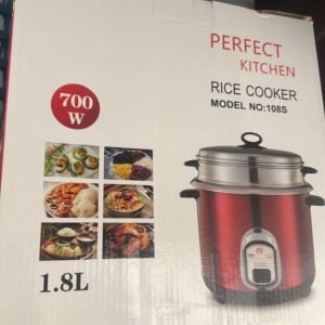 RICE COOKER 1.8 LTR STEEL